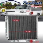 3-ROW ALUMINUM RADIATOR FITS FORD MUSTANG FALCON LTD 1967-1970 V8 20" WIDE CORE