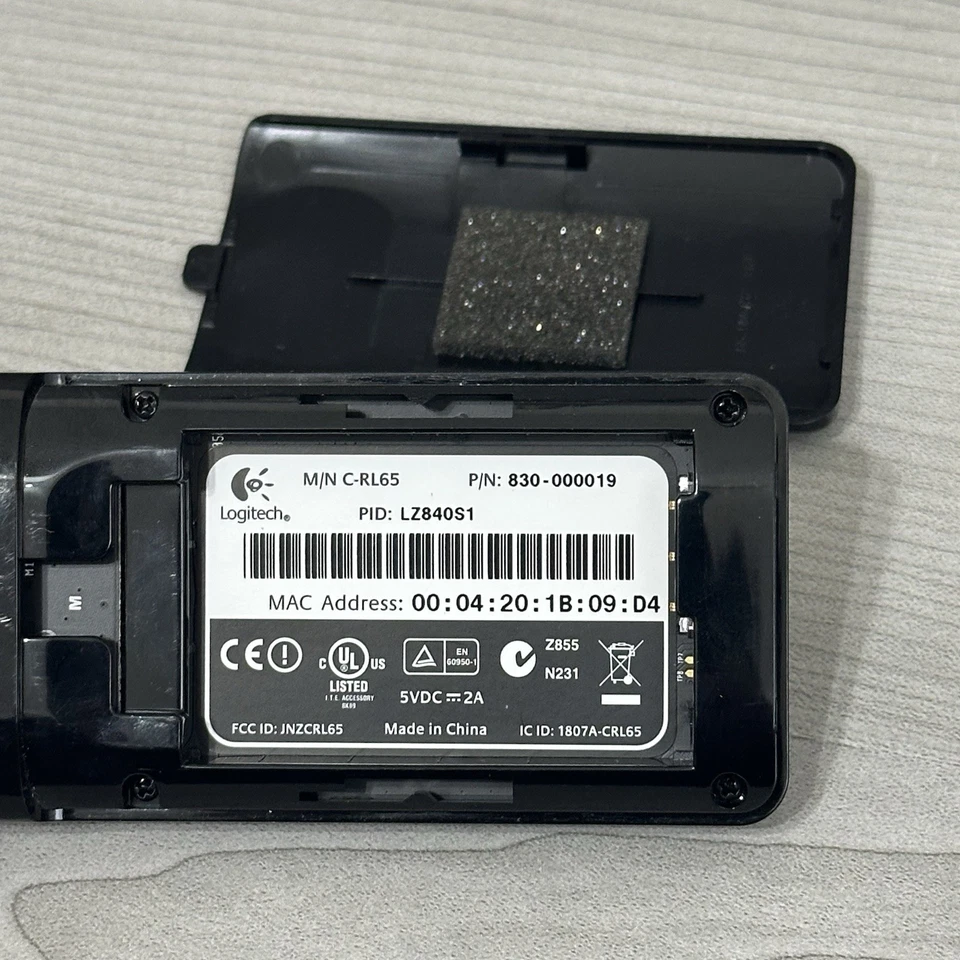 Logitech Squeezebox Duet Remote C-RL65 - Sin batería - Sin probar - Se vende como está Foto 4 de 4