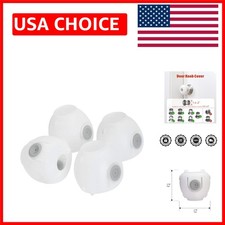 Mom's Choice Award Winner - 4 Pack Baby Safety Door Knob Covers for Secure Homes