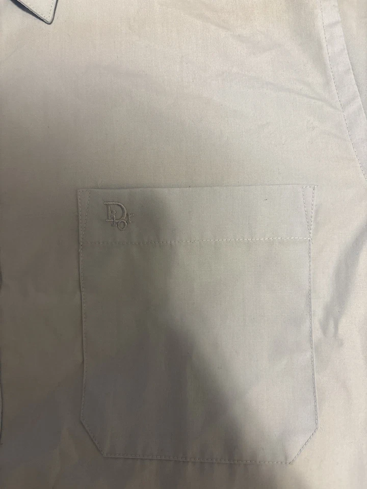 Top vintage Dior Homme unisex azul bebé Foto 4 de 4