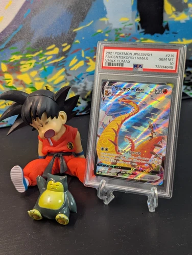 🔥 PSA 10 GEM MT ✨ Pokemon Centiskorch VMAX CSR #219 s8b VMAX Climax Japanese 🔥