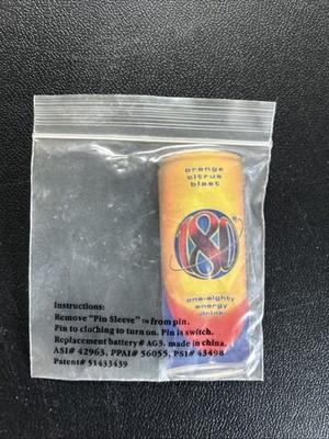 180 Energy Light Up Pin New In Package