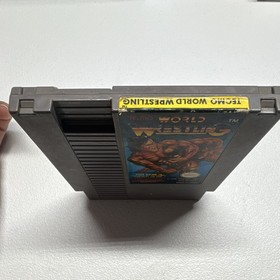 Tecmo Tecmo World Wrestling NES Cartridge NTSC-U/C (US/Canada) 1990