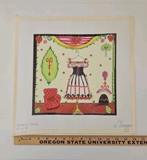 Maggie & Co. Needlepoint 18 Mesh HP Canvas M-1275 autorstwa artysty Wendy Costa 14"x14"