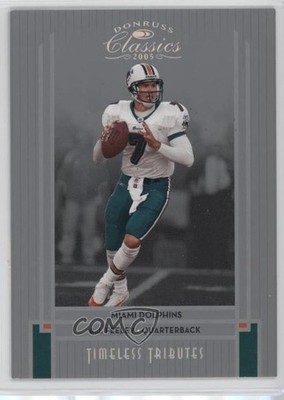 2005 Donruss Classics Timeless Tributes Silver /50 AJ Feeley #50 05k6