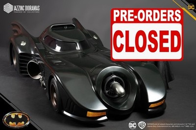 Jazzinc Dioramas DC Batman 1/6 Scale The Batmobile（1989） Collectible Vehicle Toy