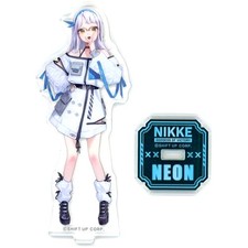 Abito casual Neon NIKKE x FamilyMart supporto acrilico originale Giappone C525
