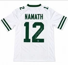 Joe Namath Signed New York Jets Football Custom Jersey Players Certification