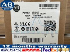 25B-D4P0N104 Allen Bradley Power Flex 525 1.5kW 2Hp AC Drive 25BD4P0N104 2022
