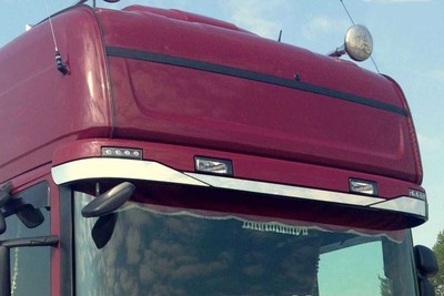 Suitable for Scania R3 Streamline since 2014 Stainless Steel Parasol Application