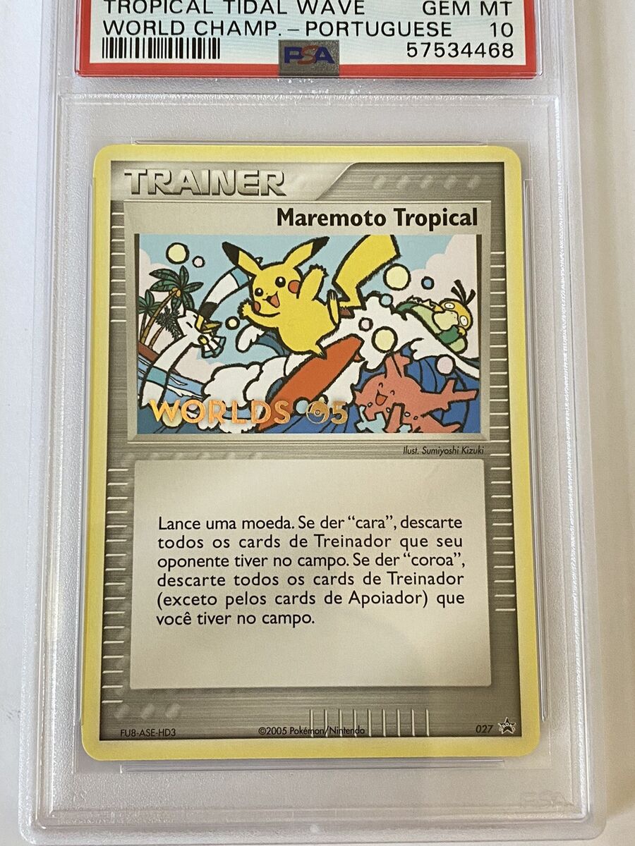 Pokemon World Championship 2005 Tropical Tidal Wave Promo Pokemon World Championship 2005 Tropical Tidal Wave Promo