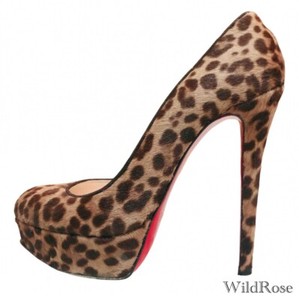 louboutin leopard pump