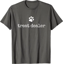 Dog Treat Dealer Funny Humor Dog Owner Dog Treats Unisex T-Shirt