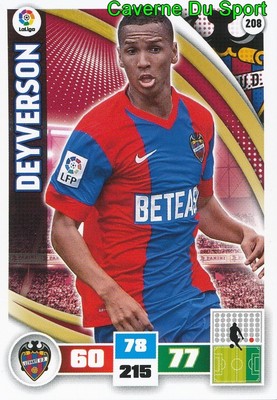 2008 DEYVERSON BRASILIEN LEVANTE UD 1.FC KOLN CARD ADRENALYN LIGA 2016 PANINI