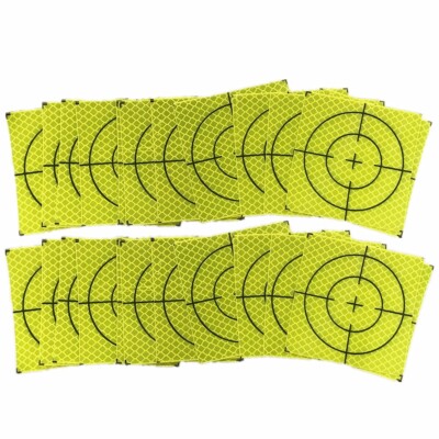 100 Pcs Green Reflective Tape Sheets - 40x40mm Super Power Reflector Targets For Construction & Surveying - View #9