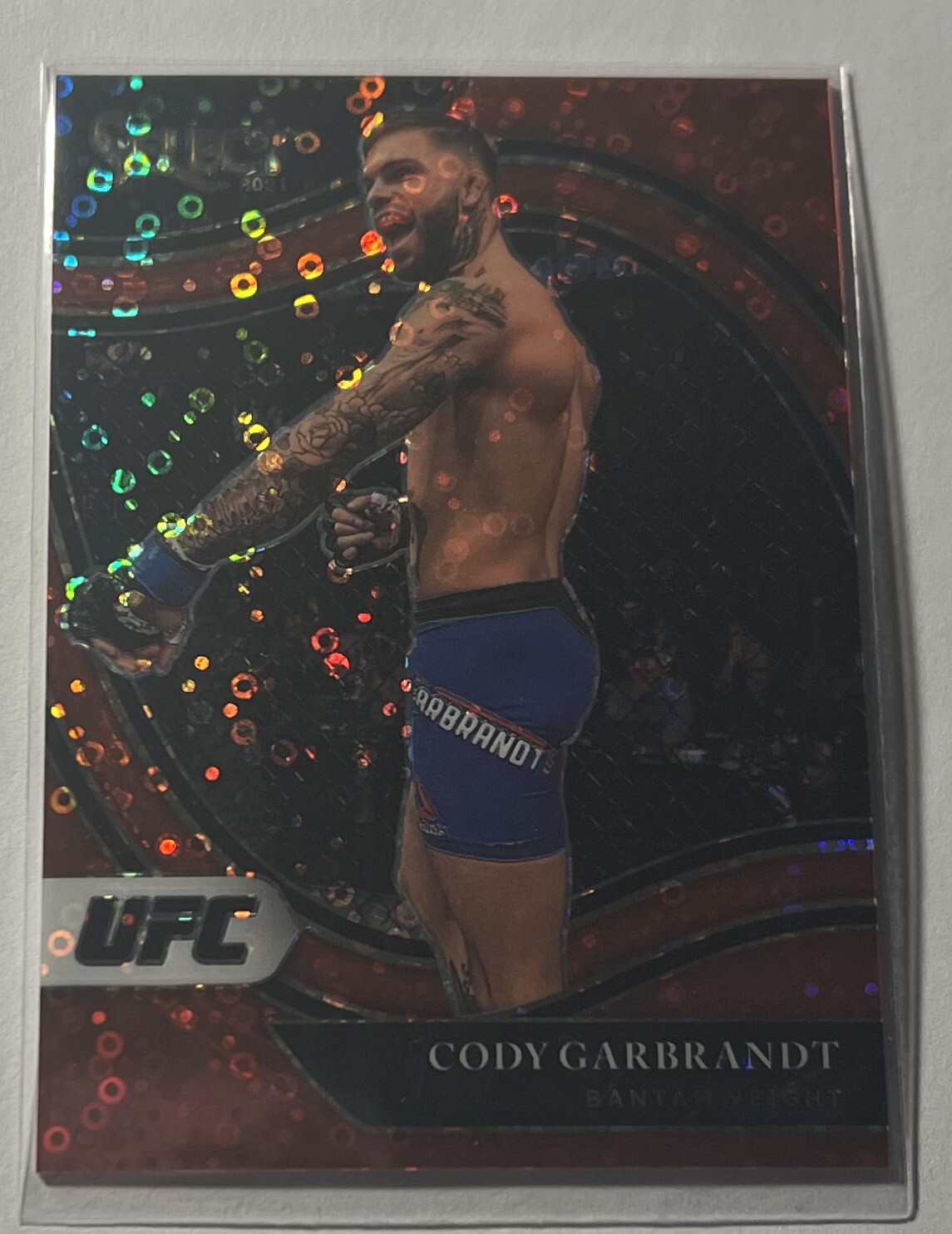 CODY GARBRANDT / 2021 Select H2 /RED DISCO PRIZM / #’d /199 / Octagonside /#244