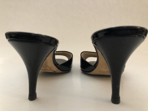 Jimmy Choo Black Patten Size 8.5 Womens Shoe - Picture 4 of 7
