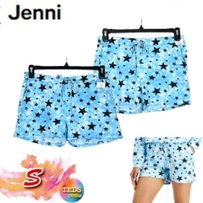 NWT 2-Pack Jenni S Printed Tie Dyed Sleep Shorts Stars 100140726MS