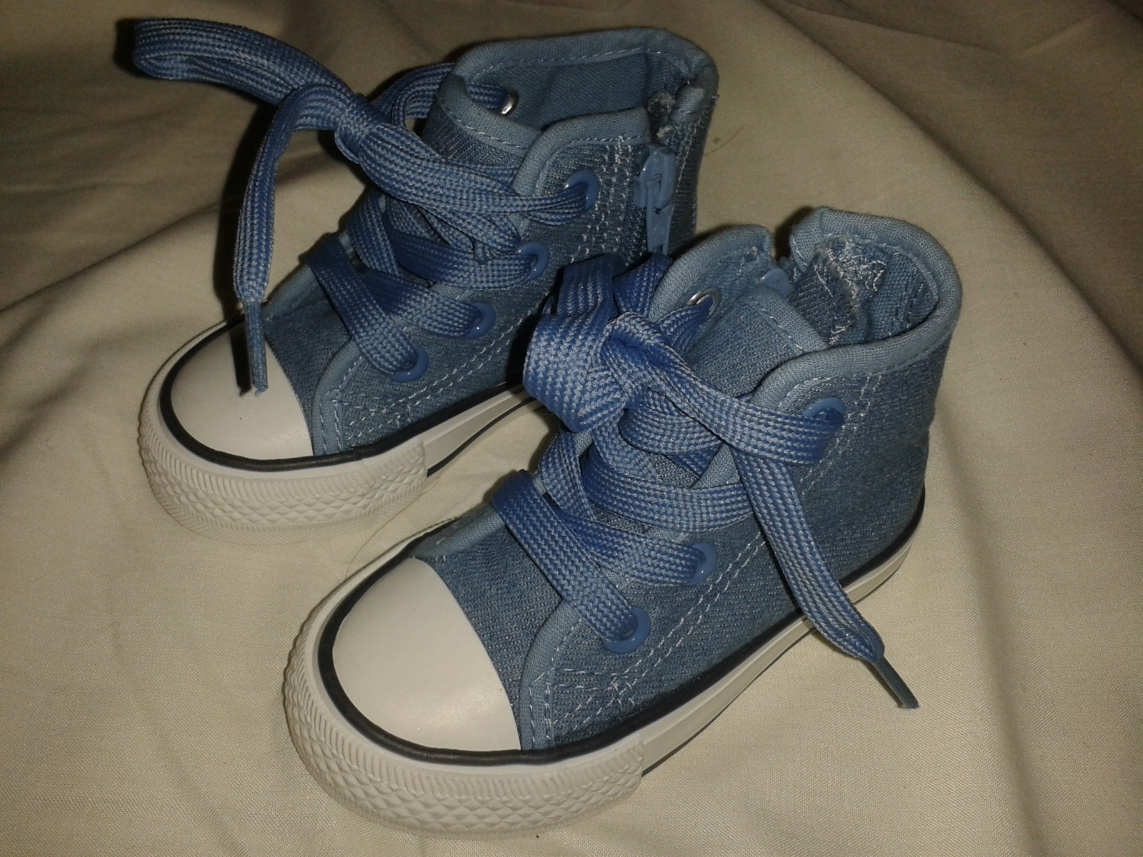 4 denim baseball boots boys/girls 