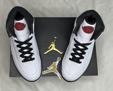 Size 7 GS Air Jordan 2 Retro Chicago White Variety Red Blk DX2591 106