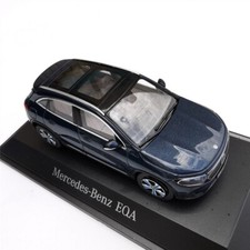 Herpa 1/43 Scale Mercedes-Benz EQA SUV Blue Diecast Car Model Toy Collection 