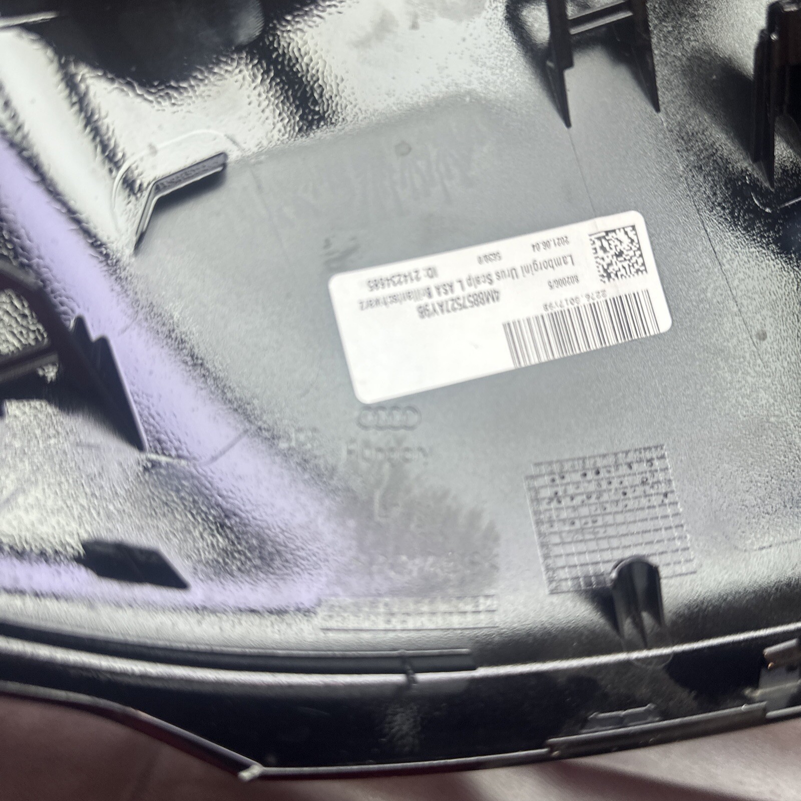 LAMBORGHINI URUS Audi RS Q8 DRIVER LEFT MIRROR CAP With Side Lane 4M8857527A