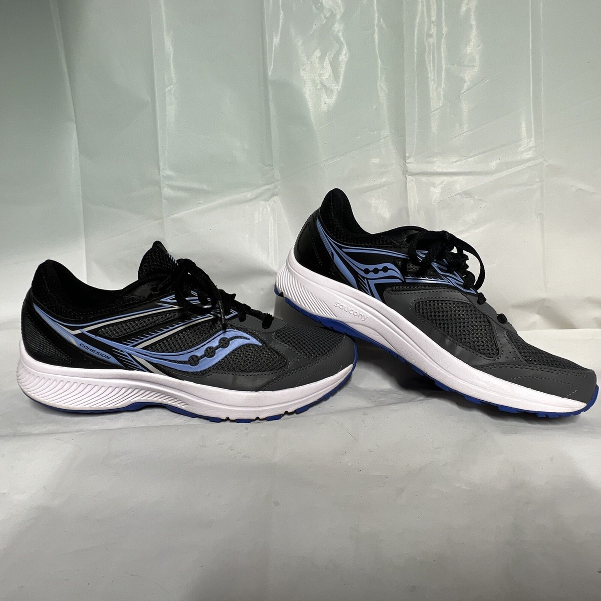 Saucony Womens Cohesion 14 s10628-8 Blue Running Shoes  display picture 3