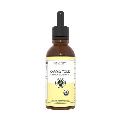 Cardio Tonic: Advanced Cardio support - Made from Raw-Fresh-Organic Herbs