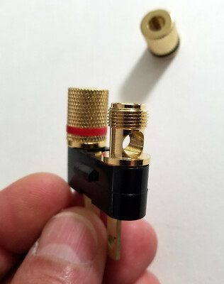 アクセサリー Panasonic12ah 2 Pioneer Speaker Banana Jack Plug Connectors SX-626 727 820 828