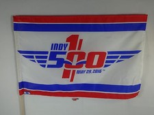 2016 Indianapolis 500 100TH Running Collector Event Stick Flag