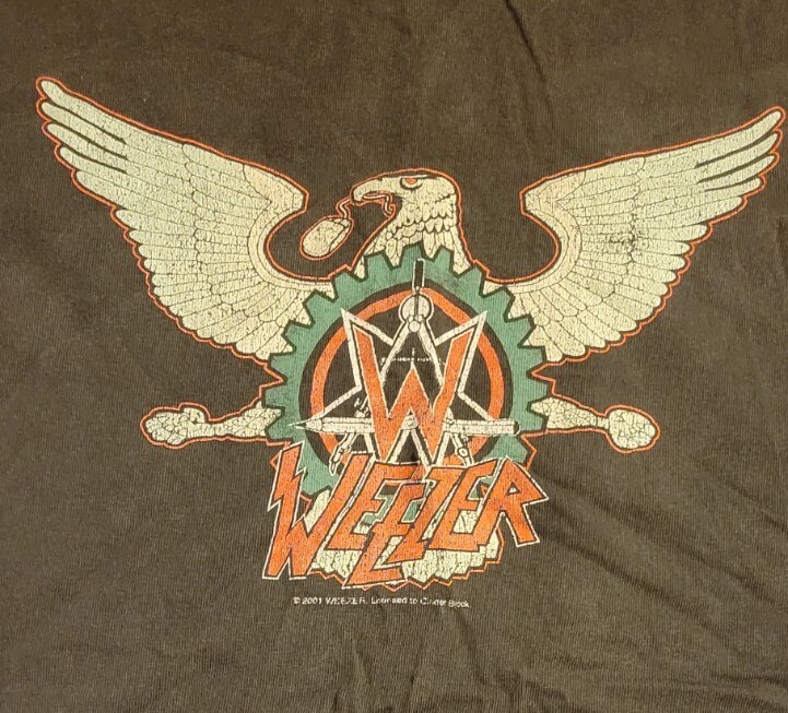 vintage tour Weezer t shirt 