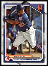 2024 Bowman Daiverson Gutierrez #BP-59 New York Mets