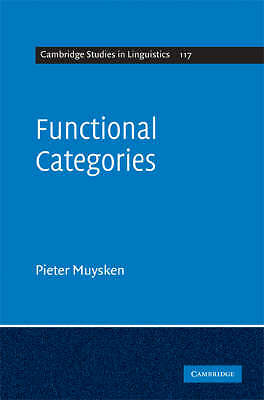 Functional Categories Muysken Hardback Cambridge University Press 9780521853859