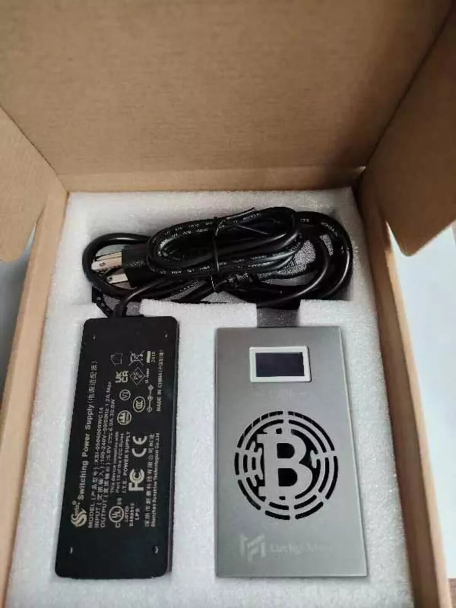 Lucky Miner LV06 500GH/S Bitcoin BTC Miner WIFI SHA-256 Solo Mining Lotto  Device | eBay