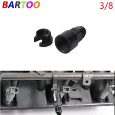 LS1 Swap Fuel Rail Inlet Line Fitting Adaptor 3/8 AN6 For LSX LS LS6 5.7 6.0