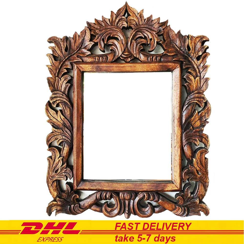 Wood online carving frame