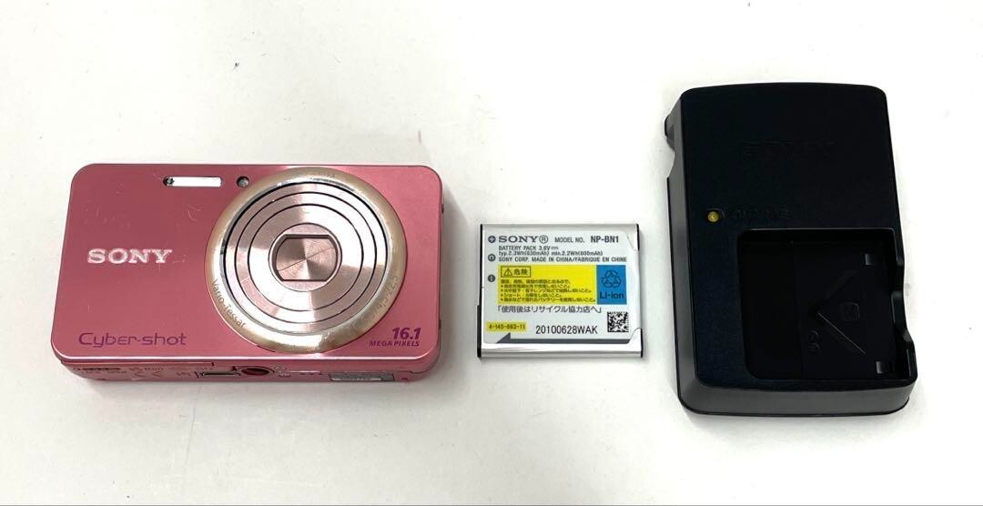 Sony Cyber shot DSC-W570 16.1MP 5x Compact Digital Camera Pink F/S