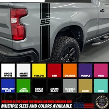 Vinyl Stickers Decal Graphics For Chevrolet Fits 1500 Silverado Truck Stripes X2