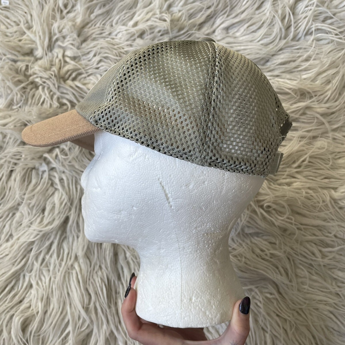 RAG & BONE Dusty Sage Green Recycled Logo Addison Baseball 