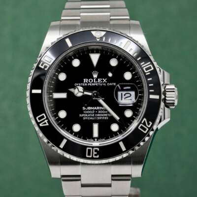 Rolex Submariner Date Watch 116610LN 2015 Black Dial Ceramic
