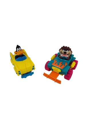 1992 Looney Tunes Quack Up Cars McDonald's Happy Meal Toys Lot of 2