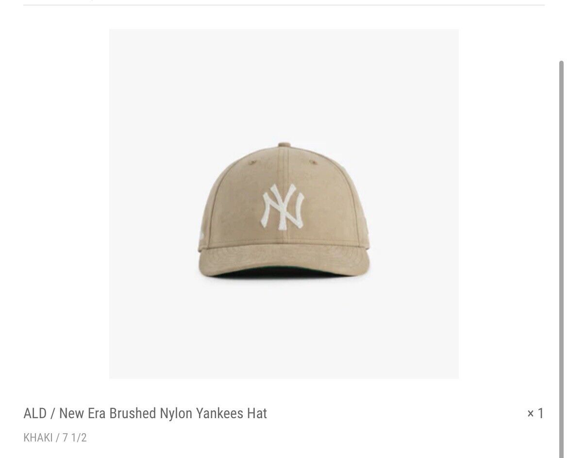 ALD / New Era Yankees Hat