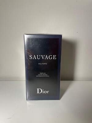 DIOR Sauvage Eau Forte Parfum 10 ml / 0.34 oz Alcohol Free Splash Mini Bottle