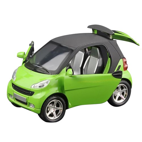 Green 1:32 Car Model Diecast Toy Vehicle Collection Kids Pull Back Sound & Light - Picture 4 of 6
