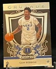 2019-20 Prizm Draft Picks Crusade #43 Rookie Cam Reddish Duke Blue Devils