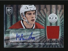 MICHAEL BOURNIVAL 2013/14 TOTALLY CERTIFIED AUTO RC JERSEY (BV=$12) AG5149