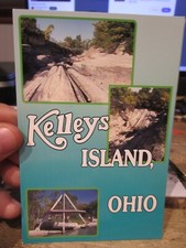 Y2 Vintage Old OHIO Postcard KELLEYS ISLAND G...