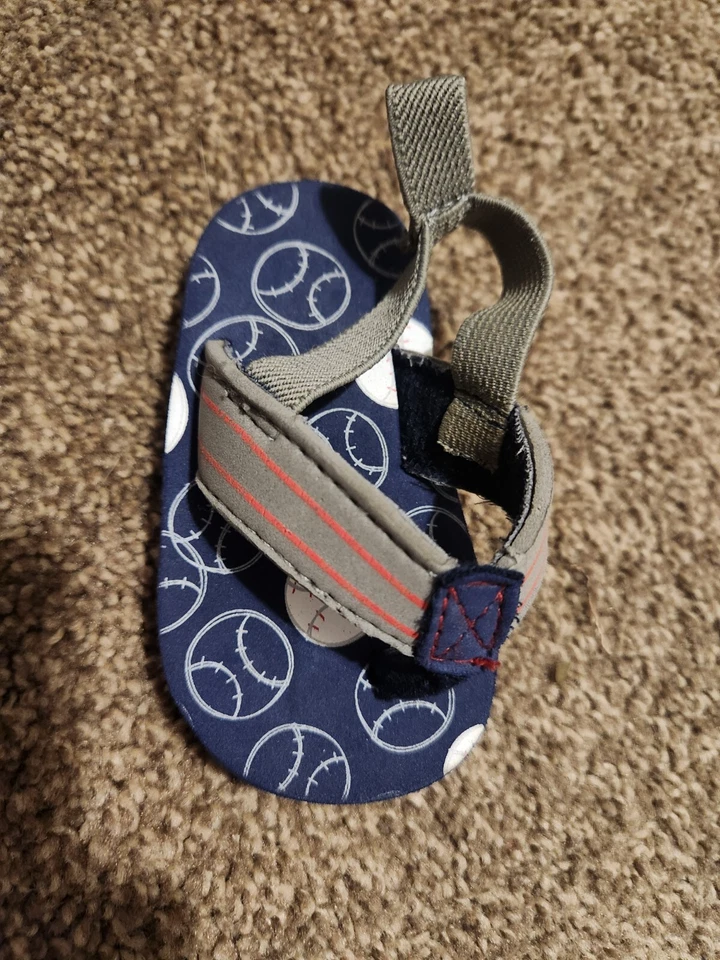 Chanclas bebé niño talla 2 Foto 3 de 4