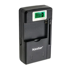 Kastar Universal Battery Charger LCD Indicator Screen For Cell Phones 1 USB-Port