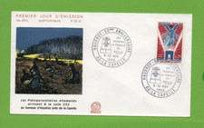 FDC 1968 - Plénipotentiaires allemands arrivant à la cote 232, hameau d'Haudroy